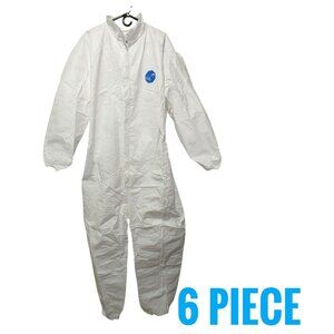 Disposable Painters Coverall White Size 3X (6 pack) READ APPROXIMATE...